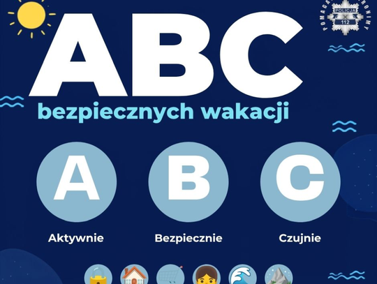 ABC Bezpiecznych Wakacji. Policjanci ruszają z letnią akcją informacyjną
