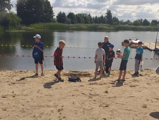 Akcja „Kręci mnie bezpieczeństwo nad wodą” w powiecie malborskim