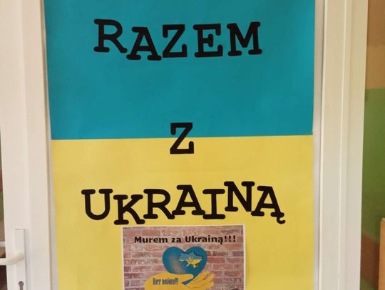 Akcja pomocy dla Ukrainy w szkole w Starym Polu