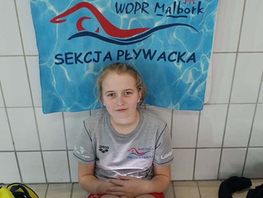 Bardzo dobre starty zawodniczki MAL WOPR w Elblągu