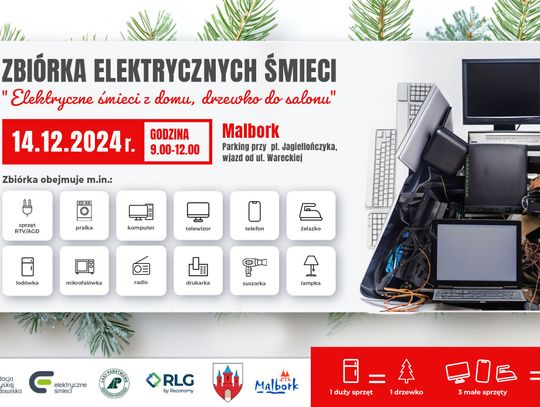 Choinka za elektrośmieci!