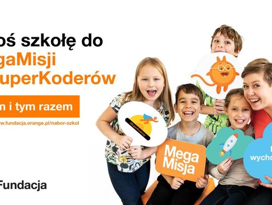 Do 10 maja zgłoś szkołę do bezpłatnych programów Fundacji Orange 