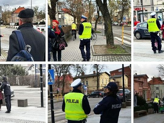 Dziś piesi i rowerzyści pod kontrolą. Policyjne działania BEZPIECZNY PIESZY. Drony, wideorejestratory i GRUPA SPEED na drogach