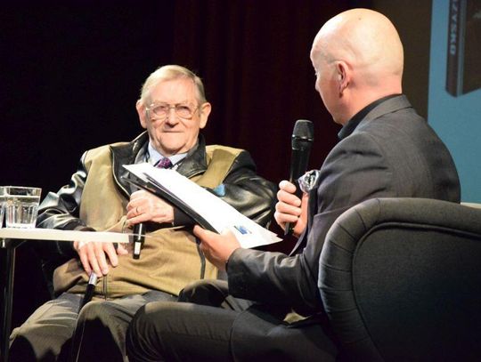 [FOTO] Spotkanie z Normanem Daviesem czyli opowieść o pasji, podróżach i nauczaniu historii