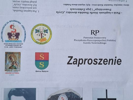 Gołubie i Szymbark uczczą 82. rocznicę śmierci kpt. Józefa Dambka Gołubie i Szymbark uczczą 82. rocznicę śmierci kpt. Józefa Dambka