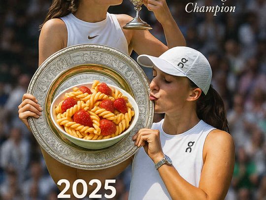 Iga Świątek i makaron z truskawkami - hit TikToka!