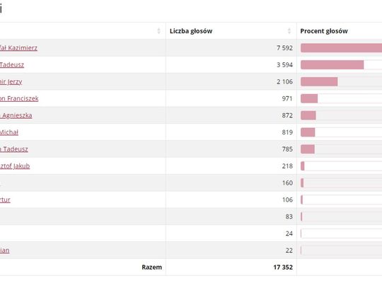 Jak głosowali mieszkańcy Malborka