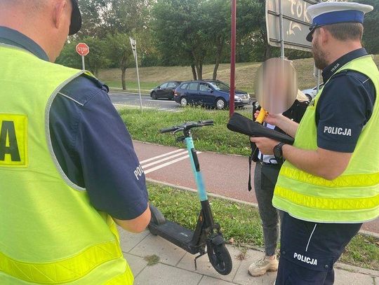 JUTRO W CAŁYM województwie pomorskim skontrolują kierowców hulajnóg