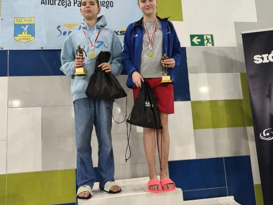 Medale pływaków MAL WOPR w Lipnie i Sopocie