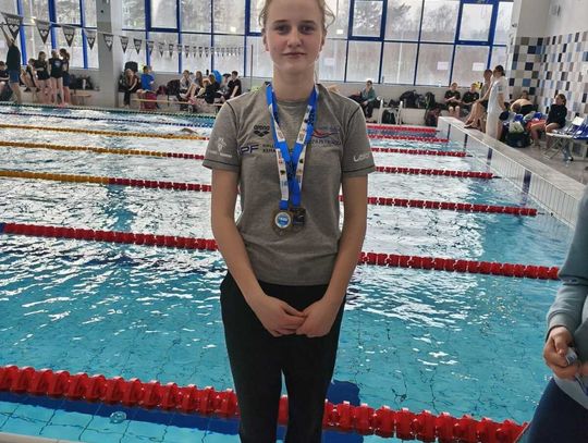 Michalina Kumkowska wygrywa pierwszą rundę ligi pływackiej Michalina Kumkowska wygrywa pierwszą rundę ligi pływackiej