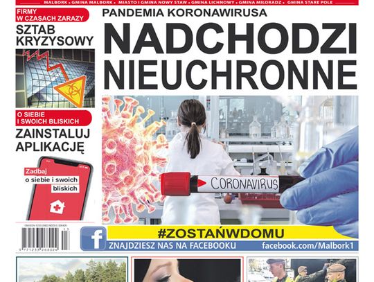 Najnowsze wydanie Gazety Malborskiej od jutra w sprzedaży