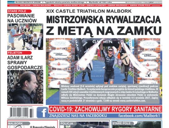 Najnowszy numer Gazety Malborskiej już w sprzedaży!!! A w środku…