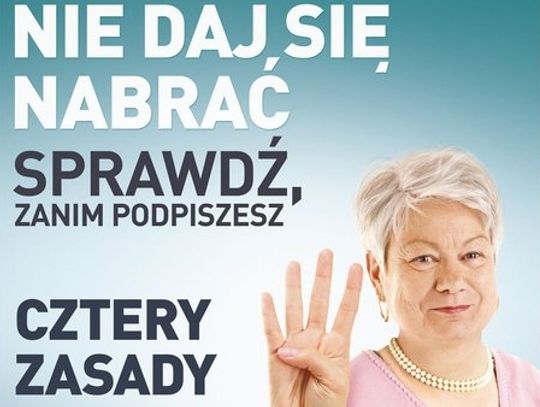 Nie daj się nabrać, sprawdź zanim podpiszesz!