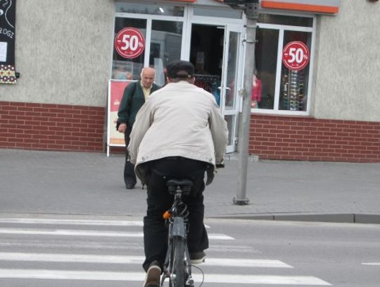 Nie dla rowerów chodnik