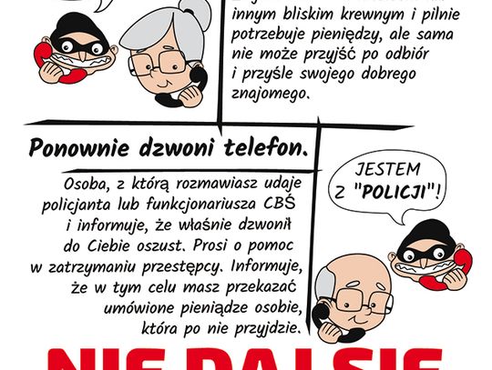 Nowe metody oszustów na policjanta i prokuratora. Seniorze - uważaj !!!