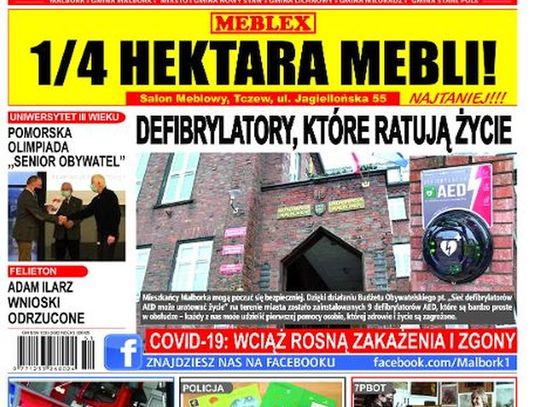 Nowy numer Gazety Malborskiej już w sprzedaży! Świeże informacje z Malborka i okolic naszego powiatu już w Twoim kiosku. Co w środku?