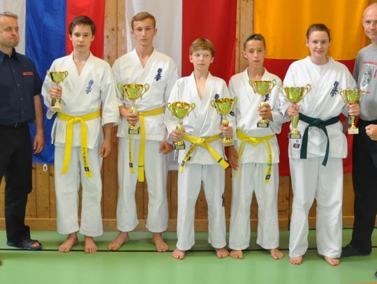 Pierwszy międzynarodowy start malborskiego klubu karate