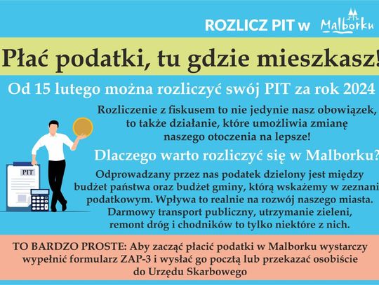 Płać podatki, tu gdzie mieszkasz!