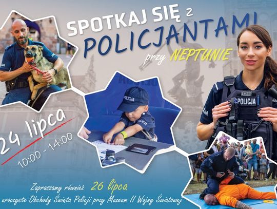 Policyjny event dla mieszkańców i turystów w Gdańsku