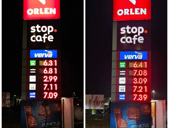 [PORÓWNANIE] Szaleństwo na stacjach paliw! Ceny galopują w górę z godziny na godzinę!