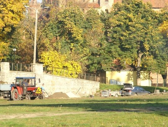 Porządkowanie terenu przy ul. Piastowskiej