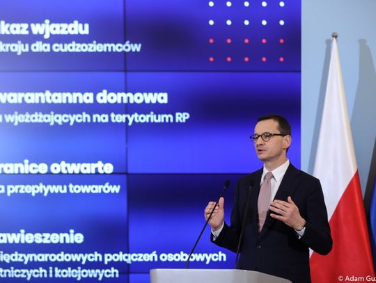 Premier: Bezpieczeństwo zdrowotne Polaków jest najważniejsze