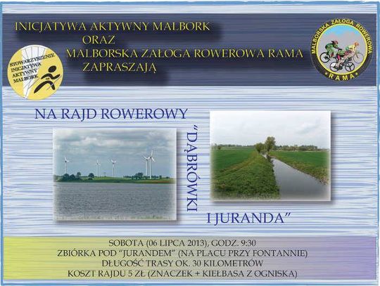 Rajd Rowerowy &quot;Dąbrówki i Juranda&quot;