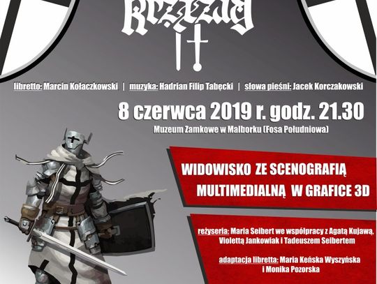 „Rock-Opera Krzyżacy jr.”czyli historia opowiedziana piosenką ze scenografią w grafice 3D