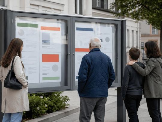 Rola gablot informacyjnych w przestrzeni miejskiej