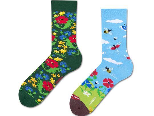 Skarpetki nie do pary – 3 propozycje dla miłośników natury