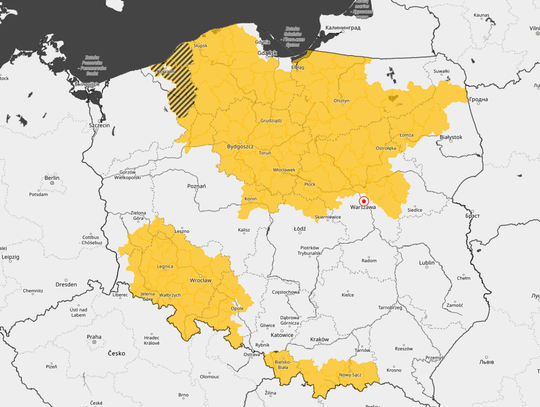 Uwaga na silne mrozy. Temperatura może spaść do –17°C Uwaga na silne mrozy. Temperatura może spaść do –17°C