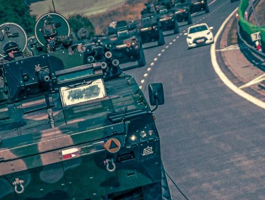 UWAGA: Wzmożony ruch pojazdów wojskowych na drogach