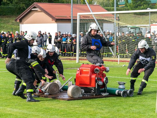 Wojewódzkie Zawody Sportowo-Pożarnicze OSP w Gniewinie z udziałem jednostki ze Stogów