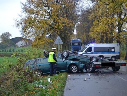 Wypadek w Nowej Wsi Malborskiej