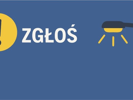 Zgłoś awarię oświetlenia ulicznego