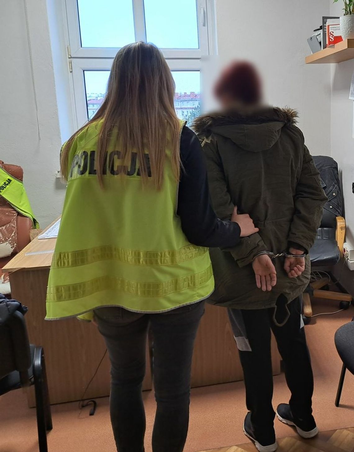 26-latka z Malborka zatrzymana za kierowanie gróźb karalnych i zniszczenie samochodu