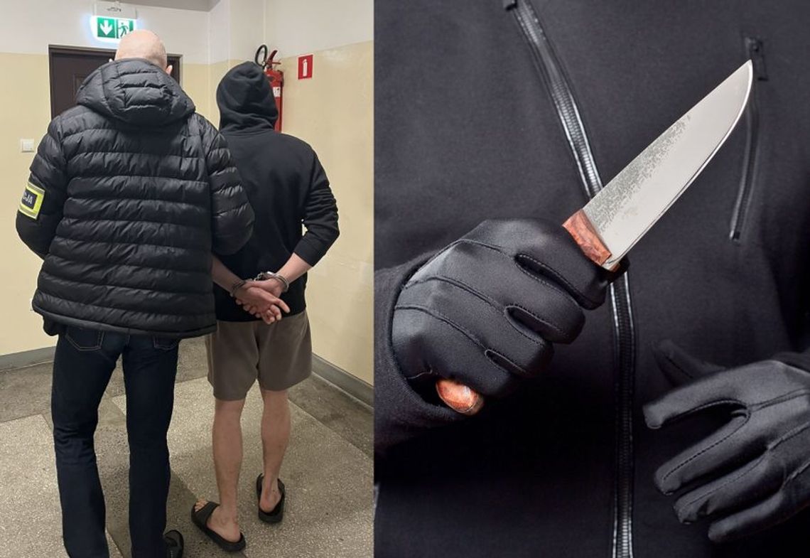Agresywny 26-latek, wielokrotnie notowany w końcu zagroził nożem ochroniarzowi Agresywny 26-latek, wielokrotnie notowany w końcu zagroził nożem ochroniarzowi