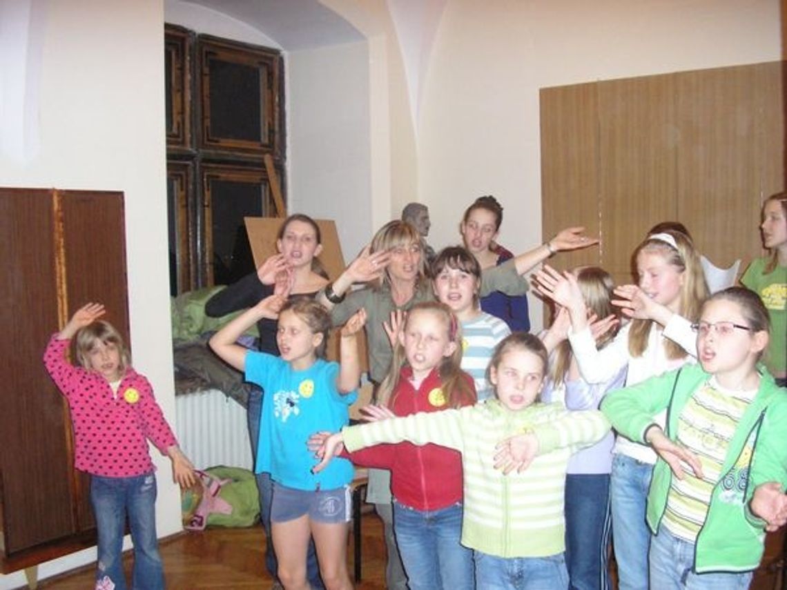 Aurę optymizmu roztaczała młodzież Aurę optymizmu roztaczała młodzież