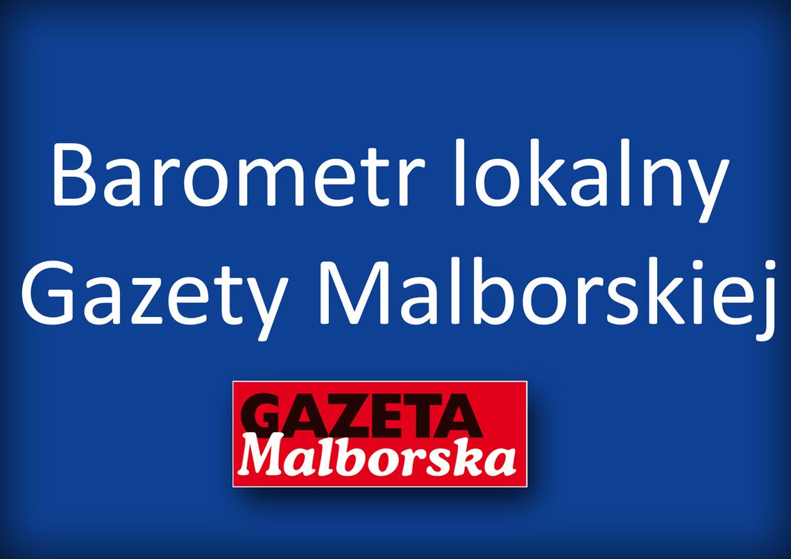 Barometr lokalny Gazety Malborskiej