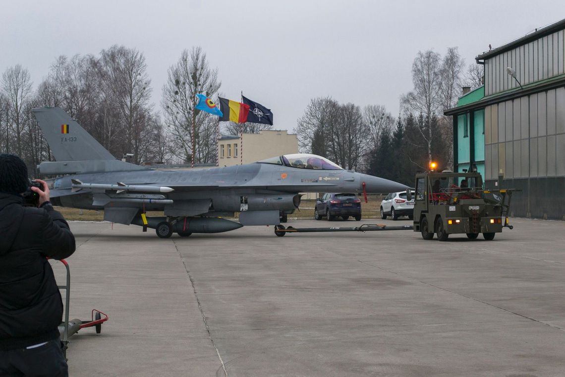 Belgowie wracają po Baltic Air Policing