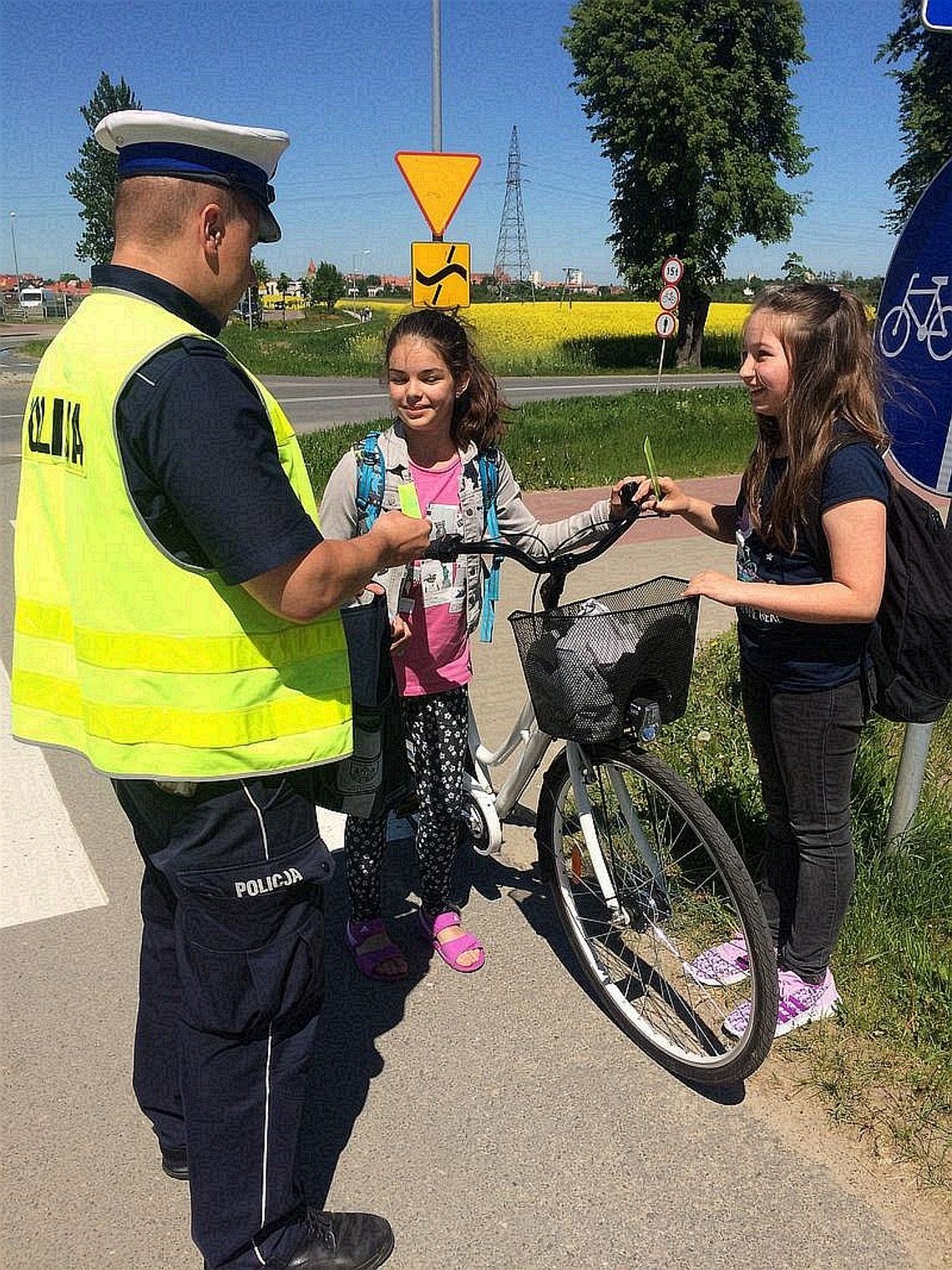 "BICYKL" akcja drogówki w powiecie malborskim