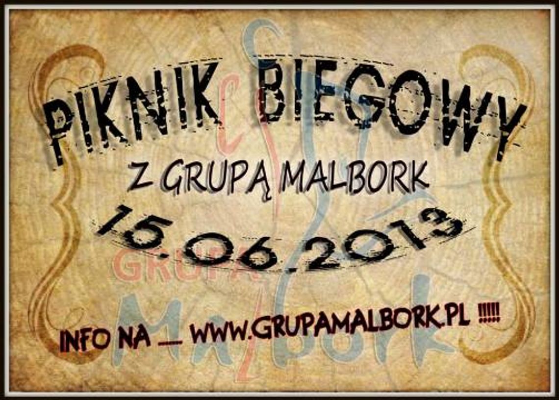 Biegowy Piknik z Grupą Malbork