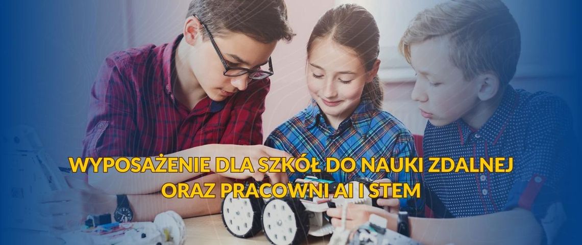 Do szkół trafią pracownie sztucznej inteligencji i zestawy do nauki zdalnej Do szkół trafią pracownie sztucznej inteligencji i zestawy do nauki zdalnej