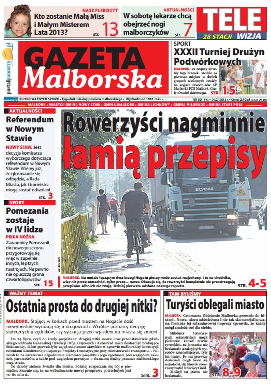 Gazeta Malborska już czeka