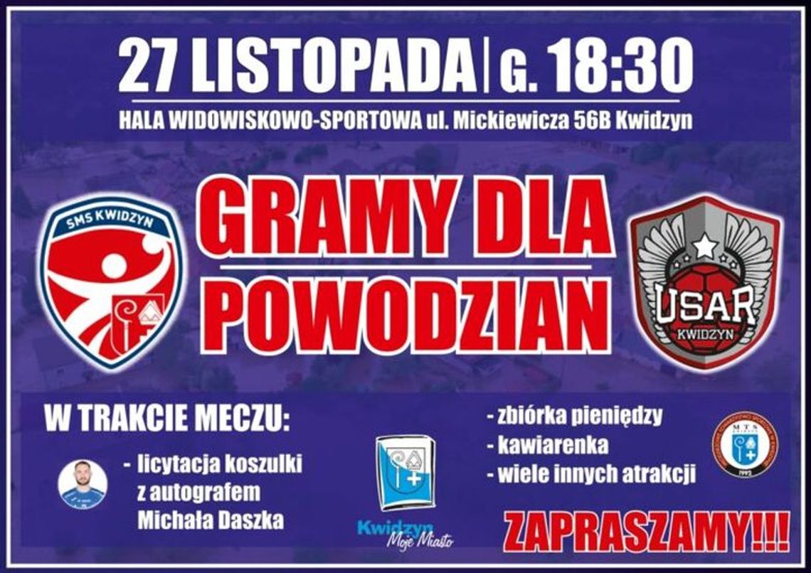 Gramy dla powodzian! - 27 listopada 2024 R.