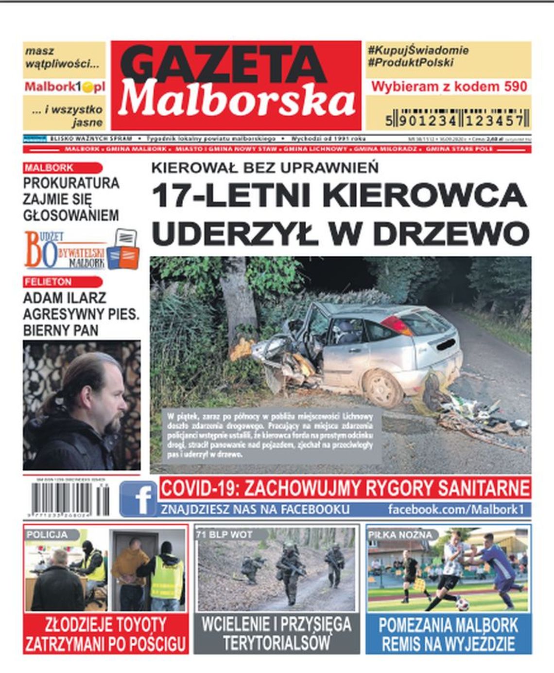 Już w sprzedaży!!! Najnowszy numer Gazety Malborskiej jest dostępny w kioskach. Co w nim?
