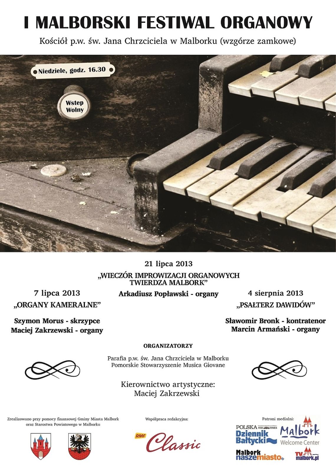 Koncert organowy w kościele św. Jana Chrzciciela Koncert organowy w kościele św. Jana Chrzciciela