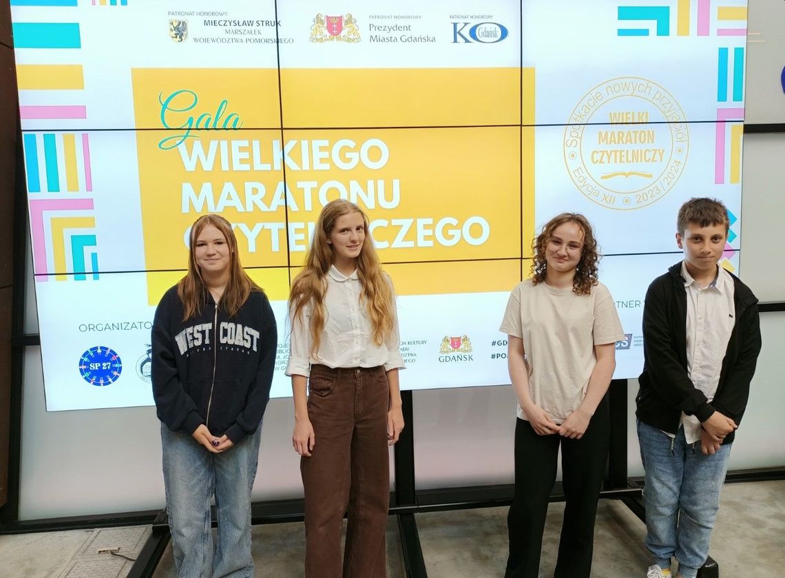 Laureaci i finaliści Wielkiego Maratonu Czytelniczego z SP9