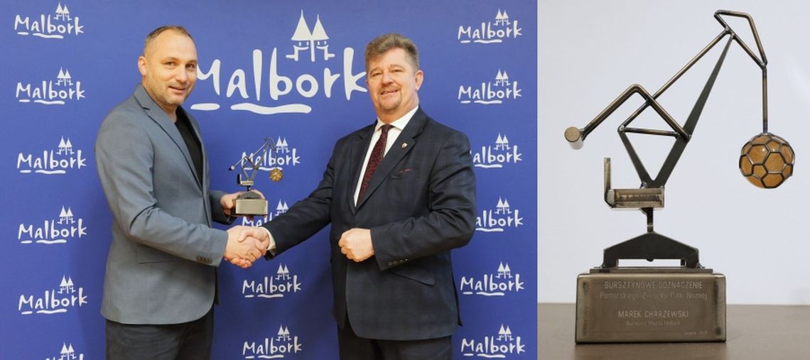 Malbork wyróżniony podczas Jubileuszowej Gali 80-lecia Pomorskiego Związku Piłki Nożnej