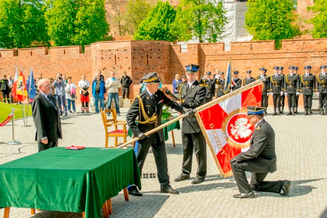 Malborscy strażacy mają nowy sztandar